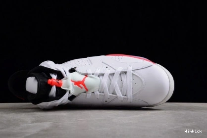 Infrared 384664-123 Retro 6 Jordan White 0715